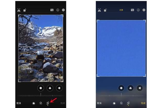 冷水江苹果手机维修分享iPhone手机如何使用裁剪功能隐藏照片 