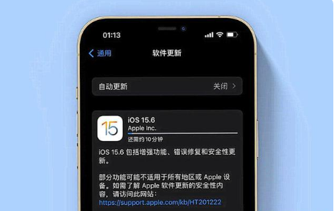 冷水江苹果手机维修分享iOS 15.6续航怎么样 